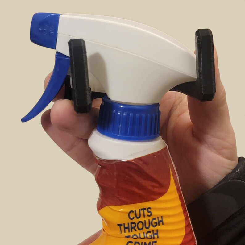 Spray Bottle Wall Mount – Cleaning Supply Holder for Organization & Wall Storage