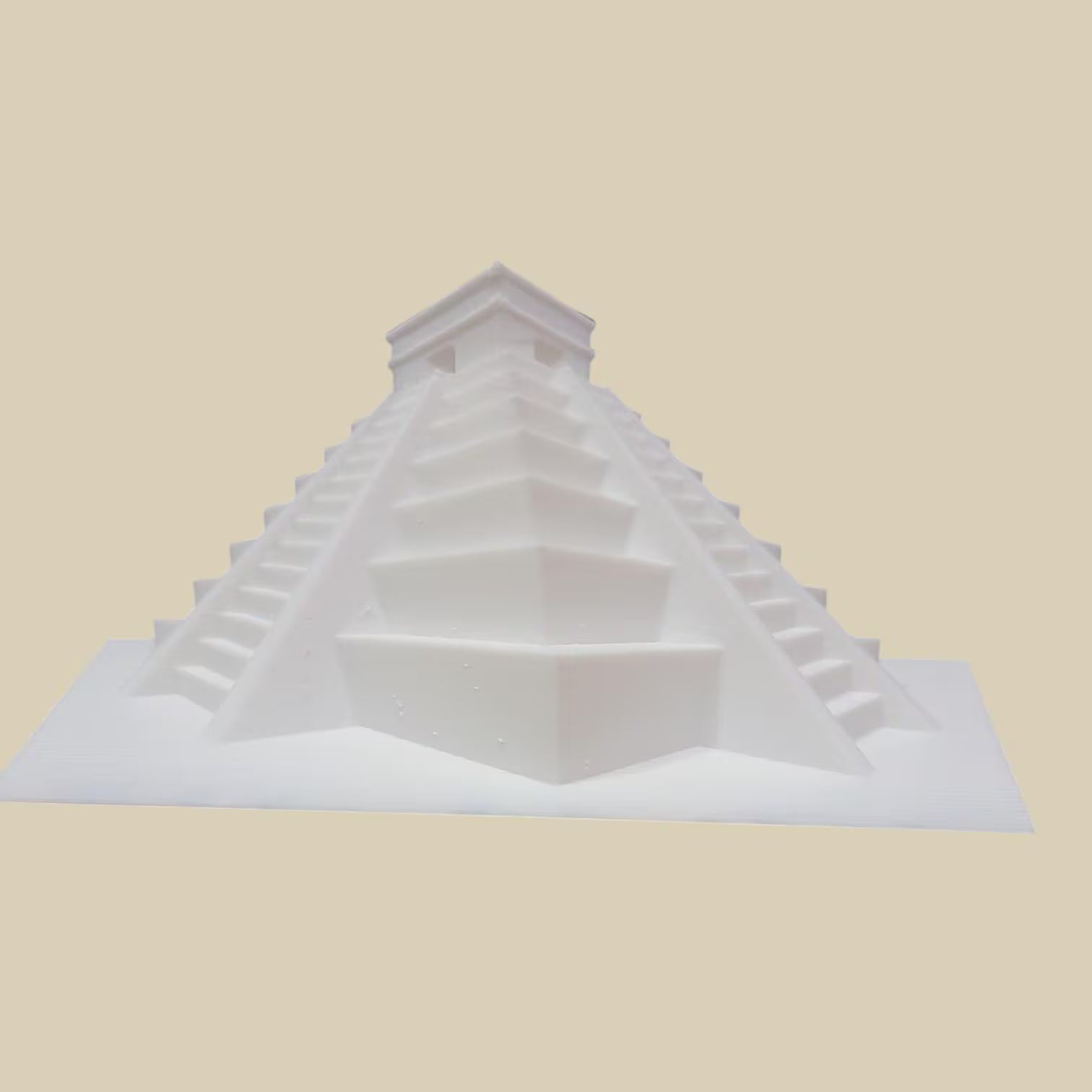 Forced Perspective Mayan Temple – Optical Illusion Piece for Decor