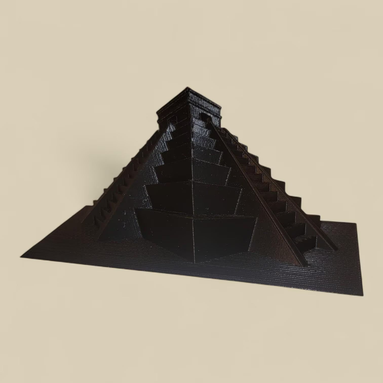 Forced Perspective Mayan Temple – Optical Illusion Piece for Decor