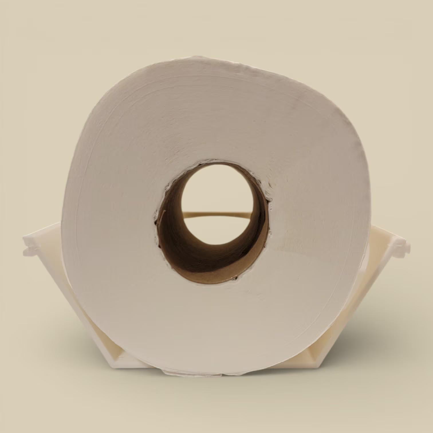 Toilet Paper Wall Mount – Modular Interlocking Roll Holder, Wall-Mounted Bathroom Storage