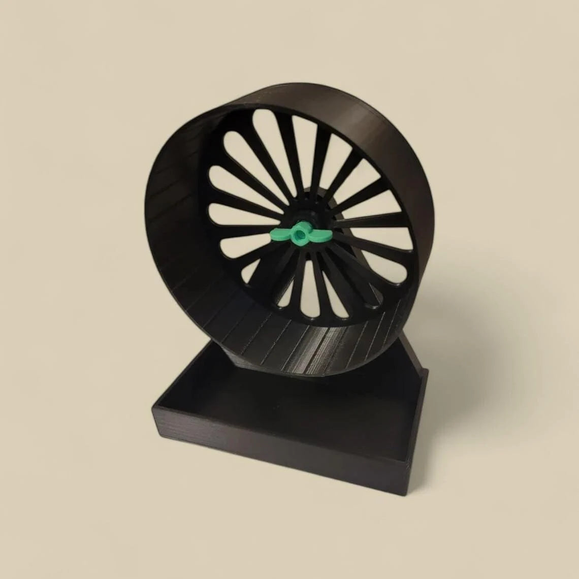 Hamster Wheel - Durable Pet Exercise Toy for Small Animals - Quiet Lightweight Wheel for Hamsters, Gerbils, and Mice