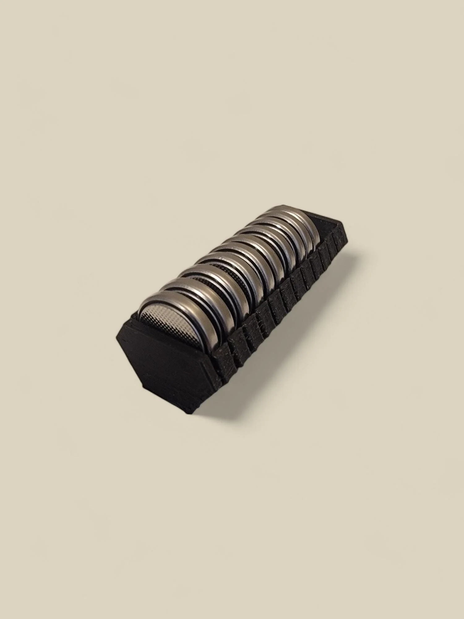 CR1632 Battery Holder for 12 Batteries | Compact Lightweight Battery Organizer for CR1632 Coin Batteries