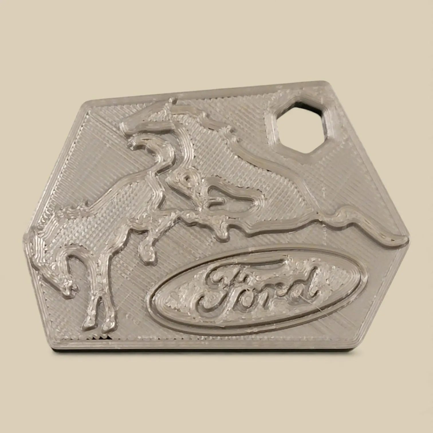 Ford Keychain – Ford Logo Keychain Featuring Mustang and Bronco Horse Design, Car Keychain Gift for Ford Fans