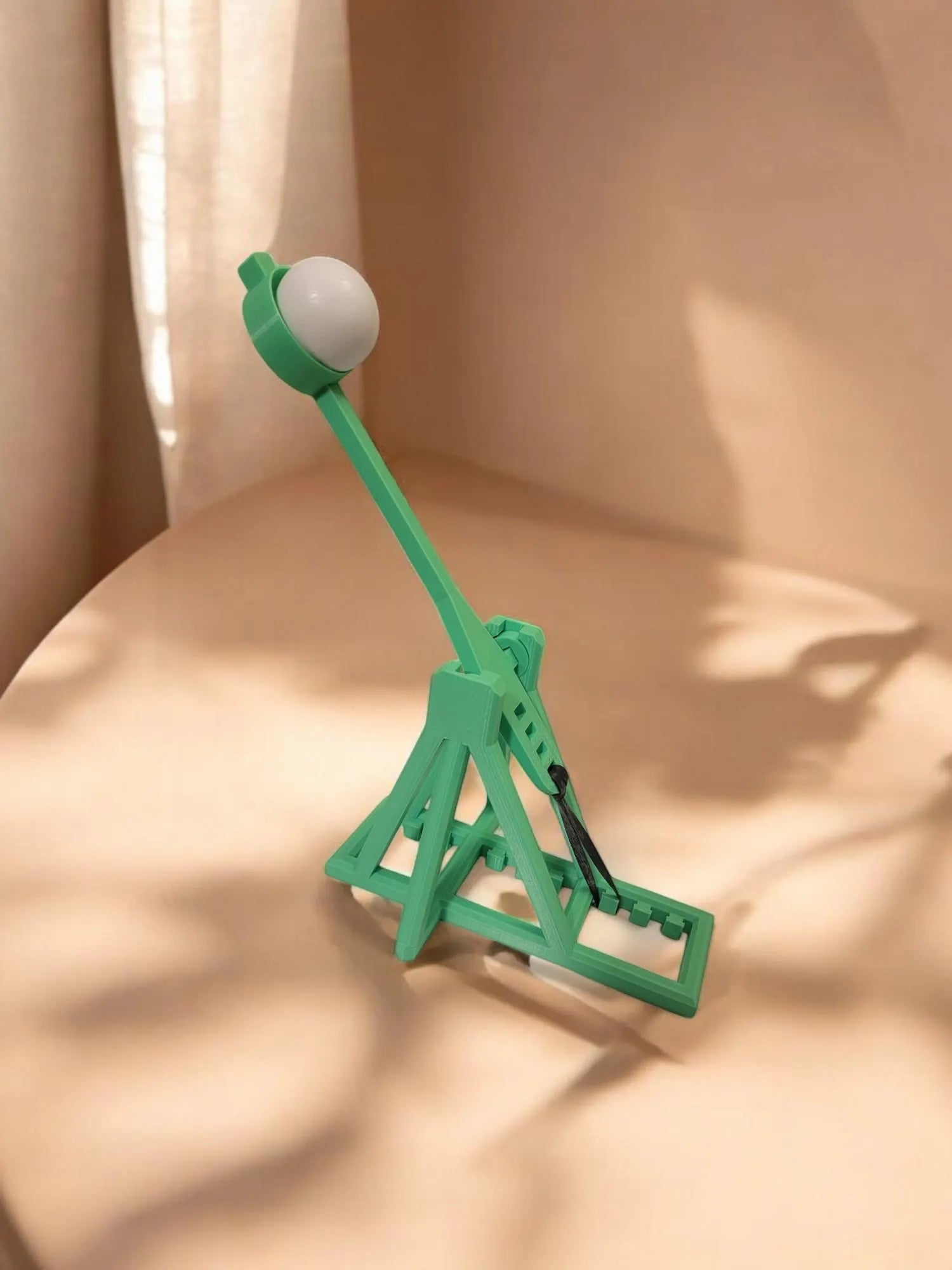 Ping Pong Catapult - Legendary Catapult Toy for Ping Pong Ball, Desk Toy for Office Desk, Baby Toy Ball Launcher for Ping Pong, Kid Ball Toy