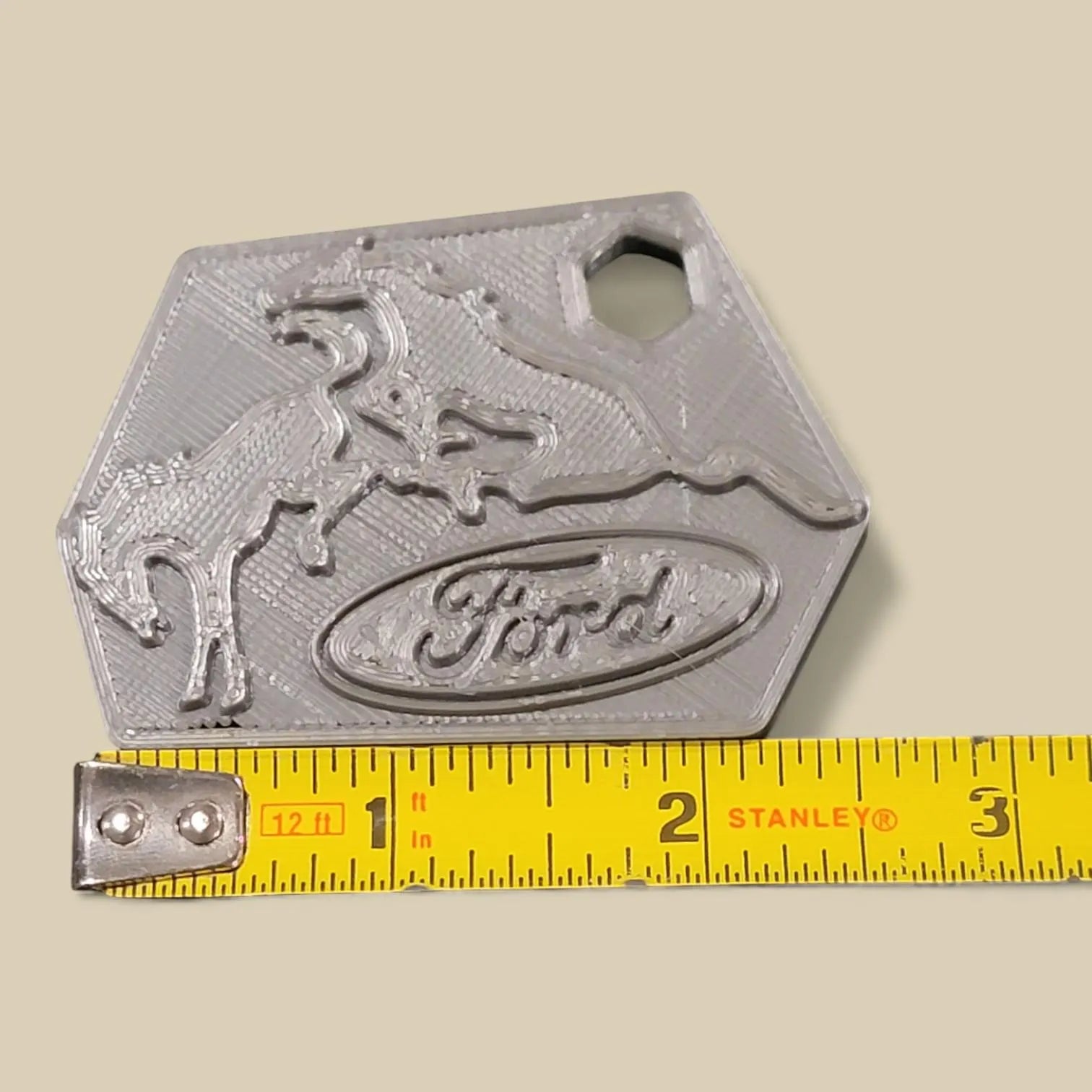 Ford Keychain – Ford Logo Keychain Featuring Mustang and Bronco Horse Design, Car Keychain Gift for Ford Fans