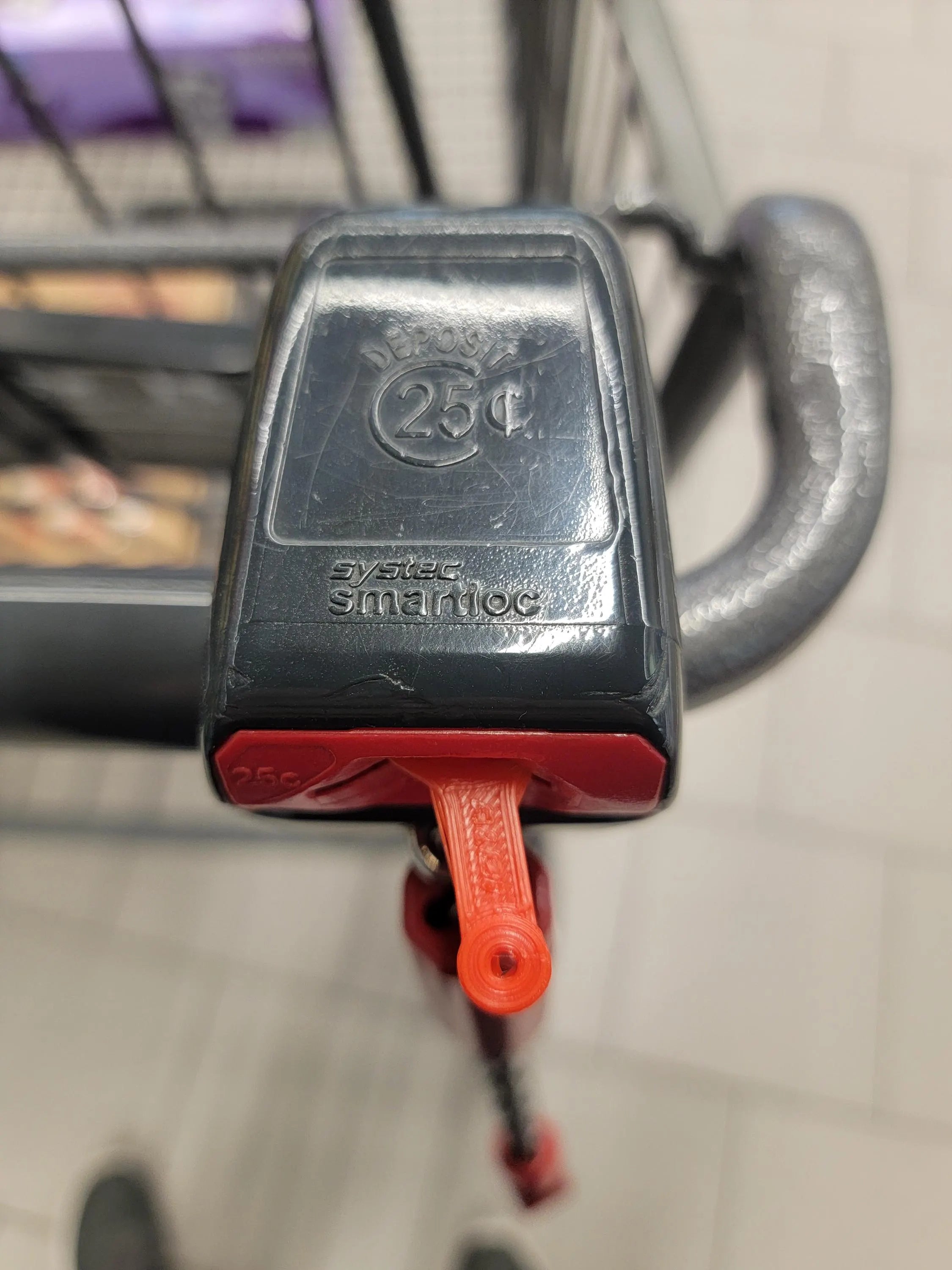 Aldi Shopping Cart Token Keychain