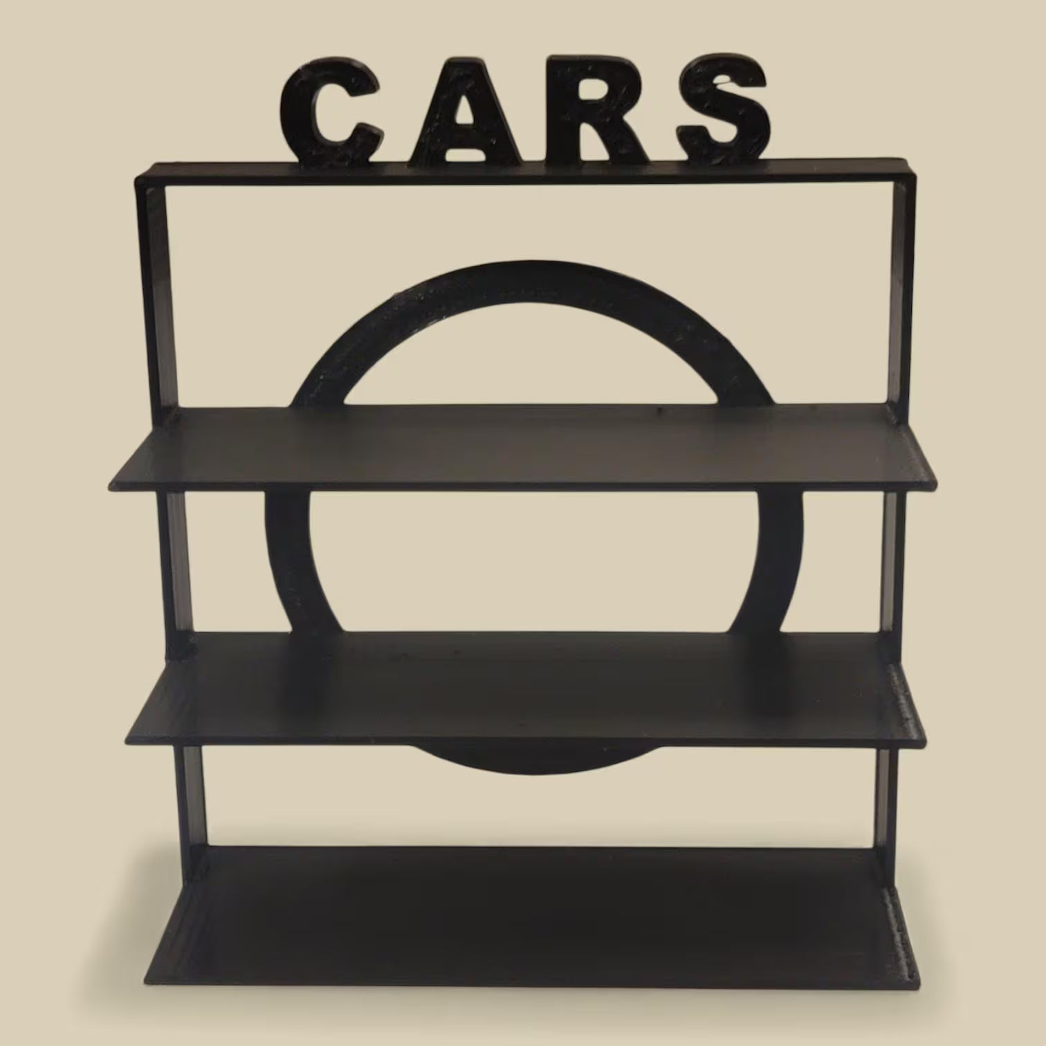 Toy Car Display Stand — 3‑Tier Desk‑Friendly Showcase for Compact Cars