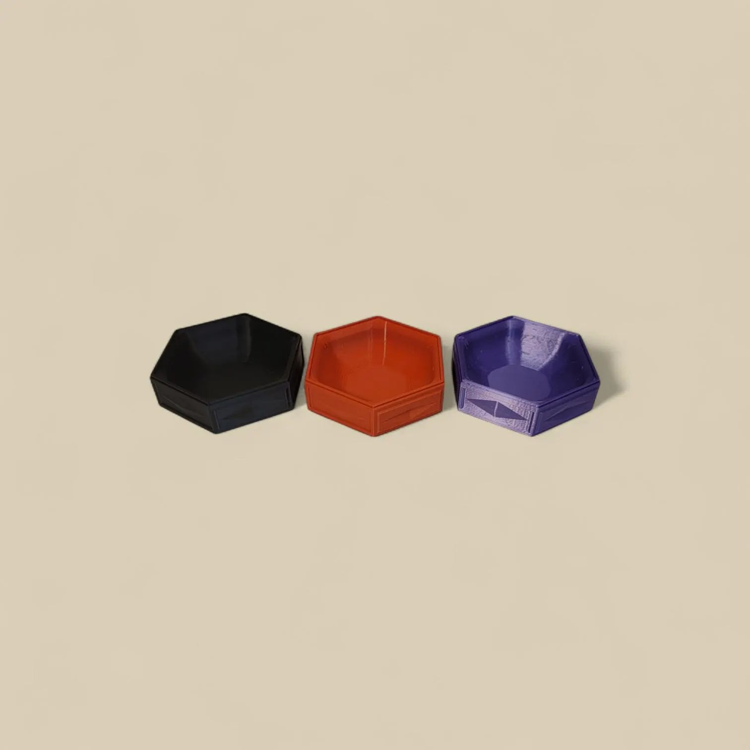 Hexagon Token Bowl – Game Piece Organizer for Board Games