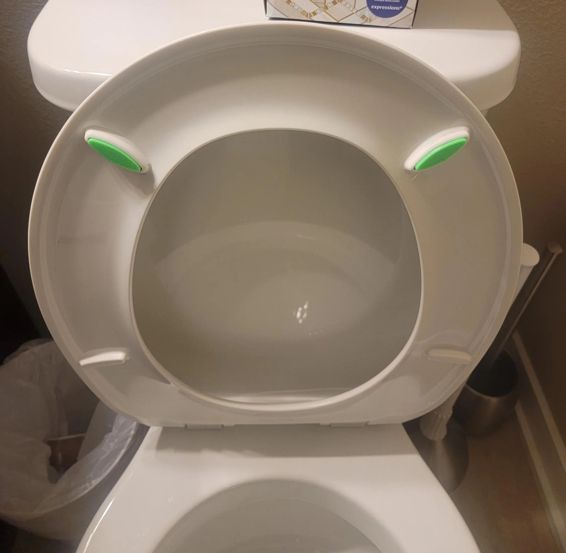 Toilet Seat Bumpers - Set of Two - Perfect Fit Replacement for Kohler 1133070, Choose Your Color!