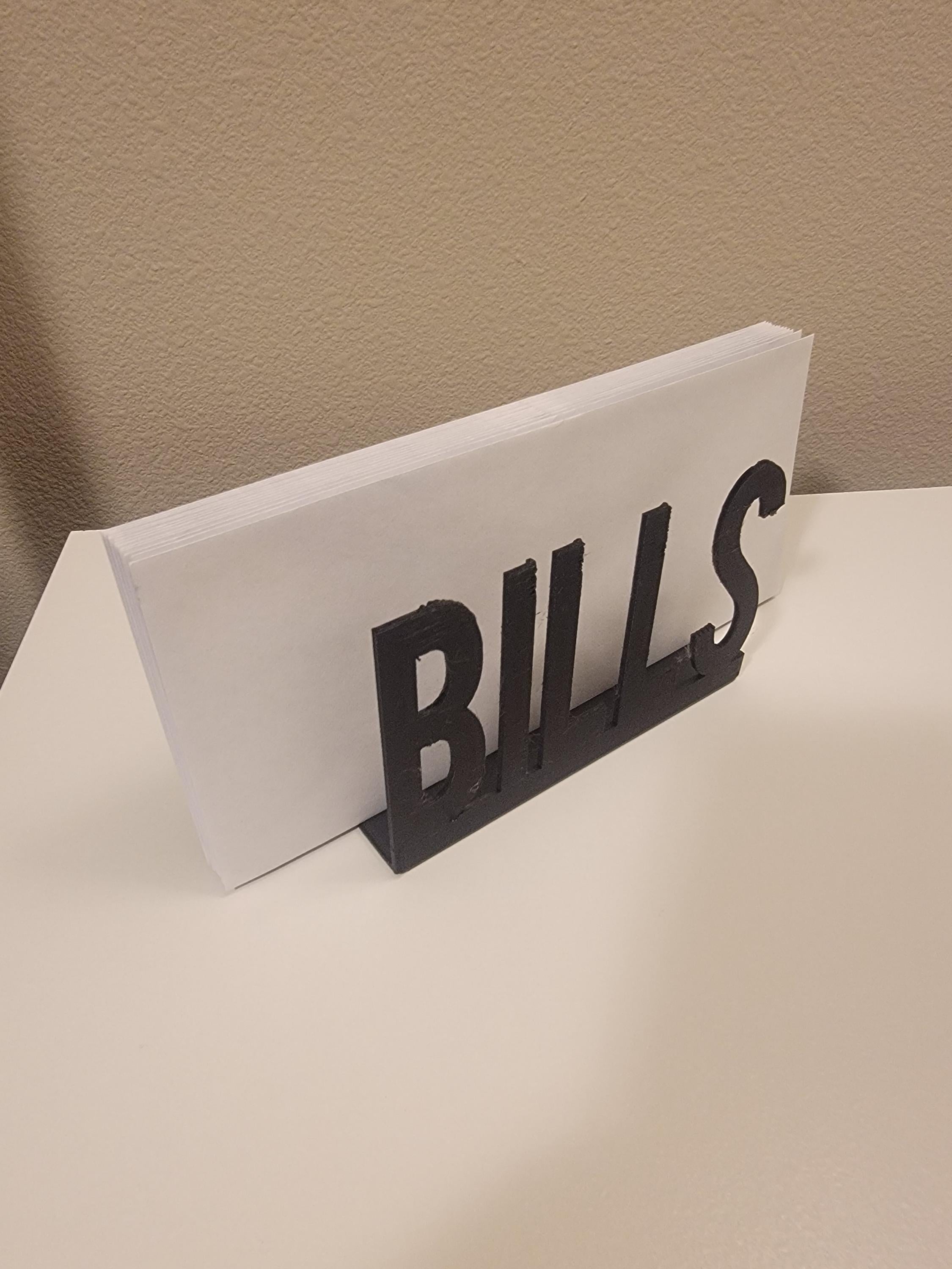 Bill and Envelope Holder | Organizer for Bills and Envelopes