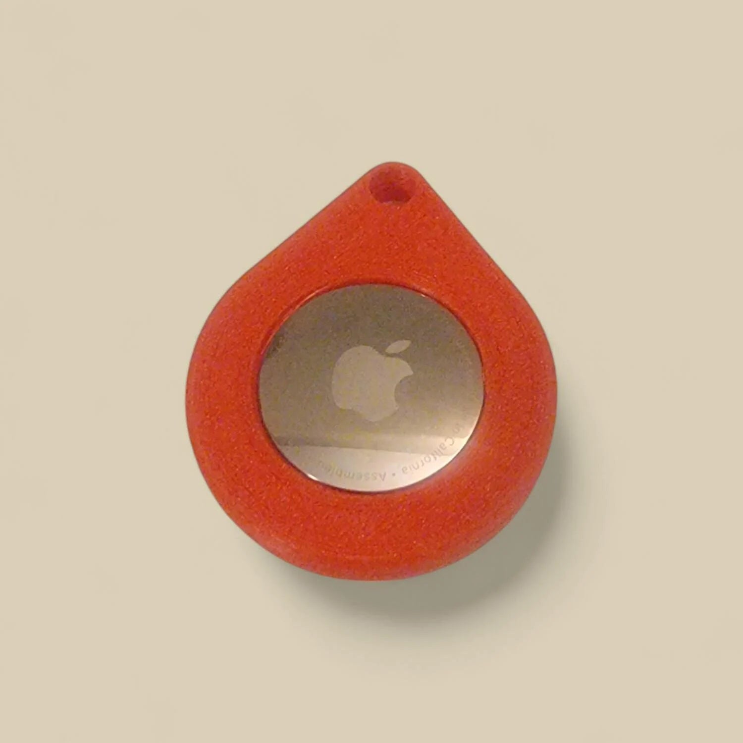 Airtag Holder Keychain - Secure Apple Airtag Case for Keys, Bags, and Accessories