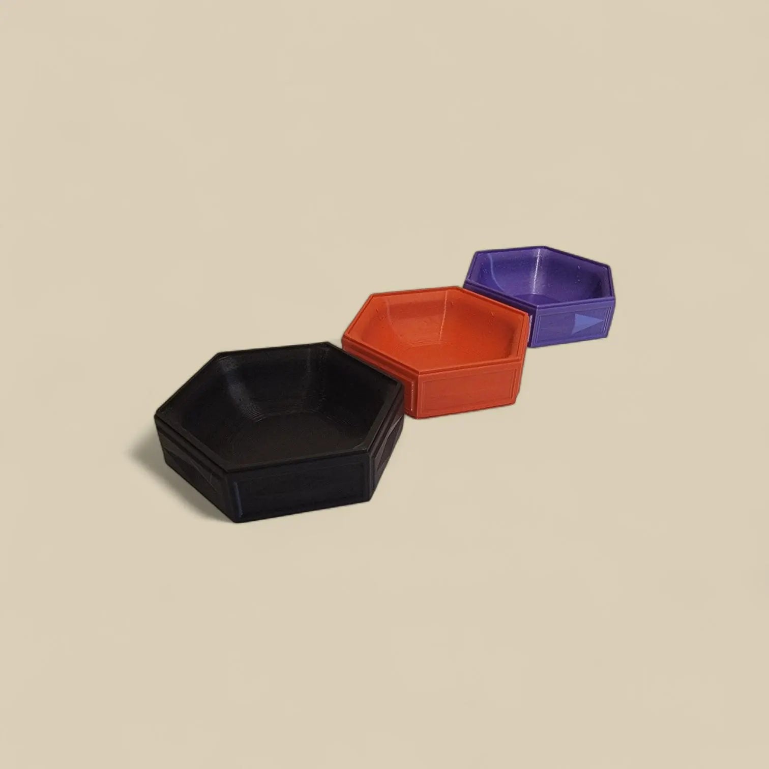 Hexagon Token Bowl – Game Piece Organizer for Board Games