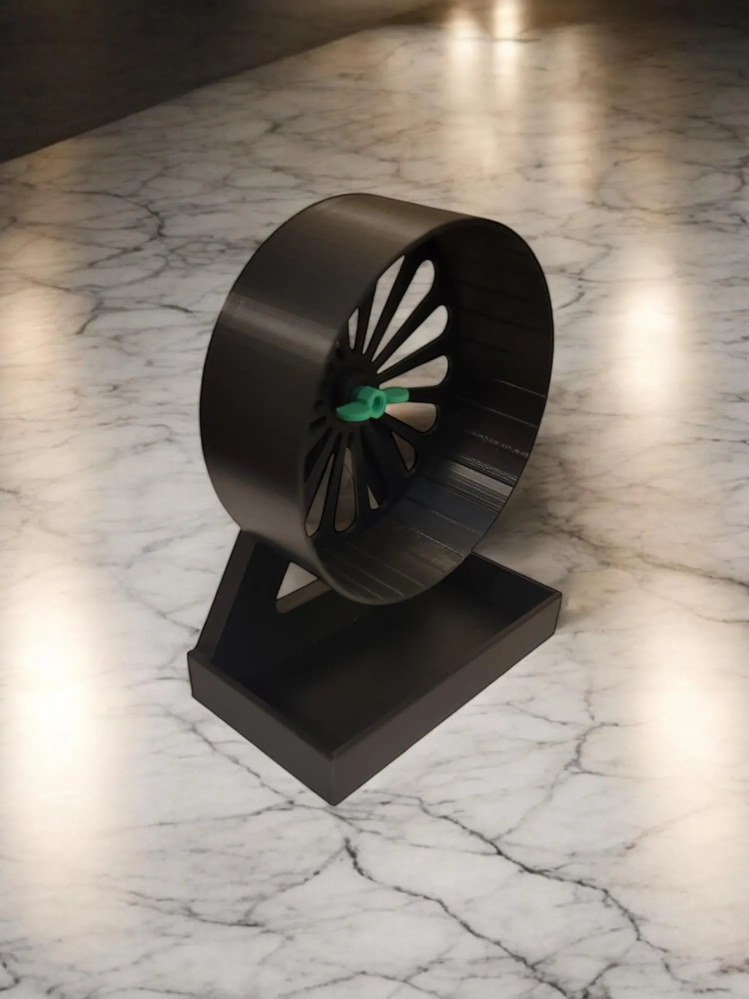 Hamster Wheel - Durable Pet Exercise Toy for Small Animals - Quiet Lightweight Wheel for Hamsters, Gerbils, and Mice