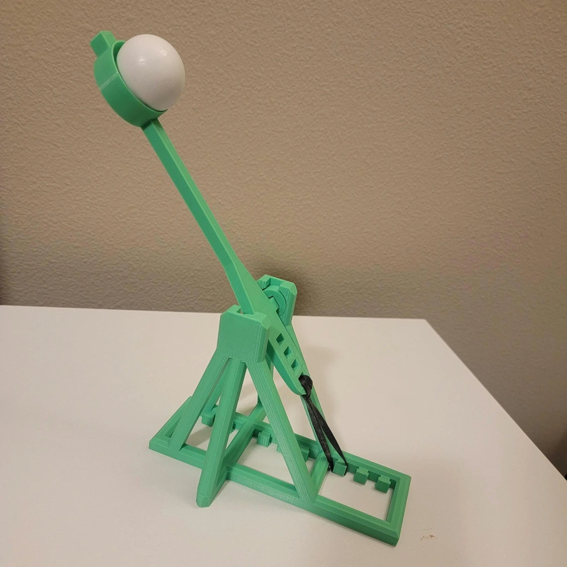 Ping Pong Catapult - Legendary Catapult Toy for Ping Pong Ball, Desk Toy for Office Desk, Baby Toy Ball Launcher for Ping Pong, Kid Ball Toy