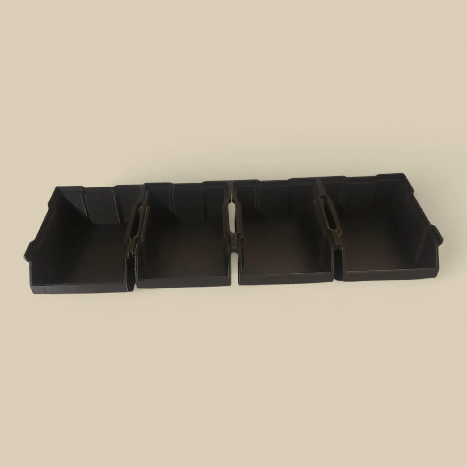 Stackable Storage Bins — Modular Organizers for Garage, Workshop, or Desk — Great for Small Parts!