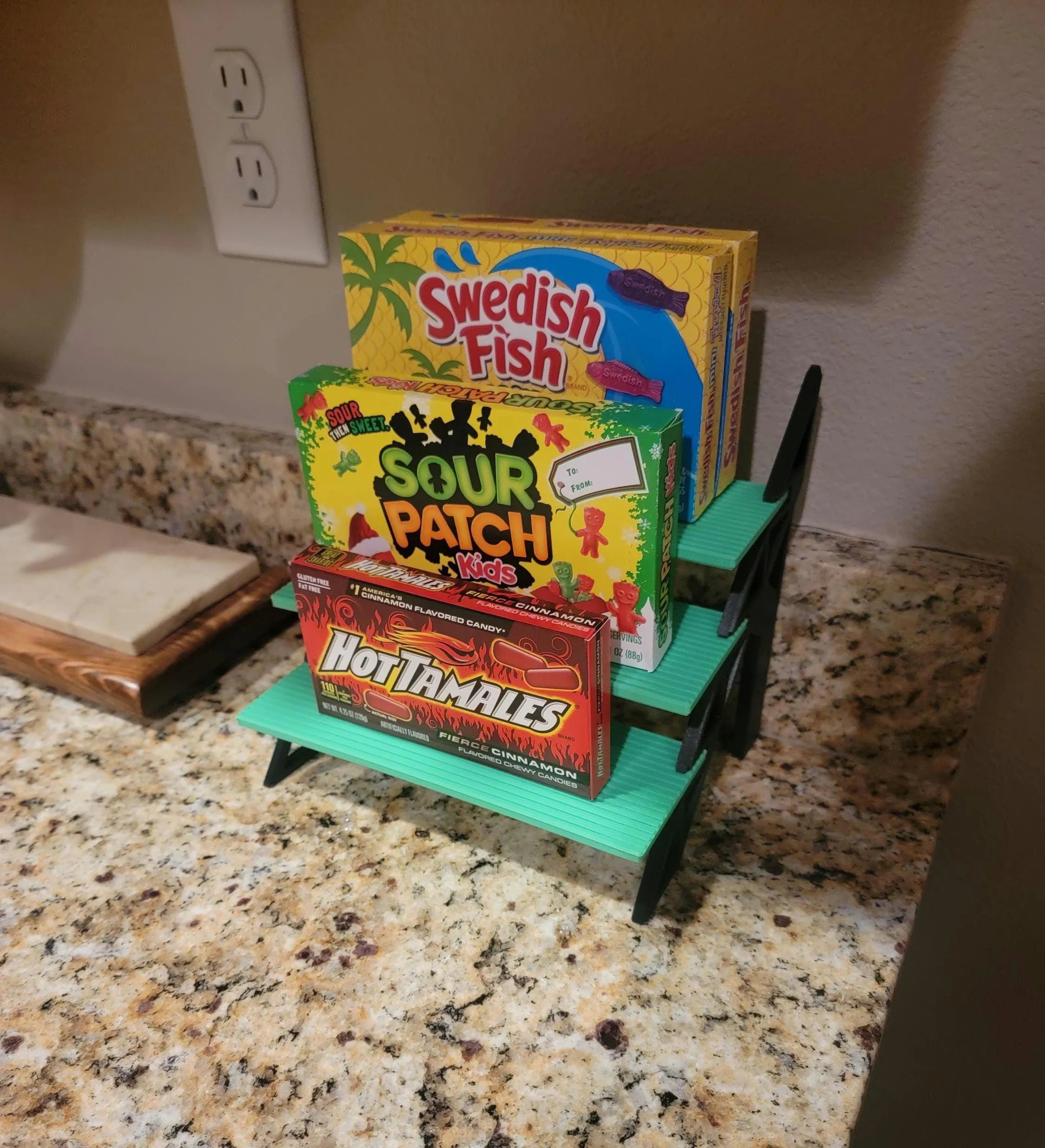 Three-Tier Shelf – Perfume Display, Perfect Display Shelf for Candy Boxes and Small Treasures and Trinkets!