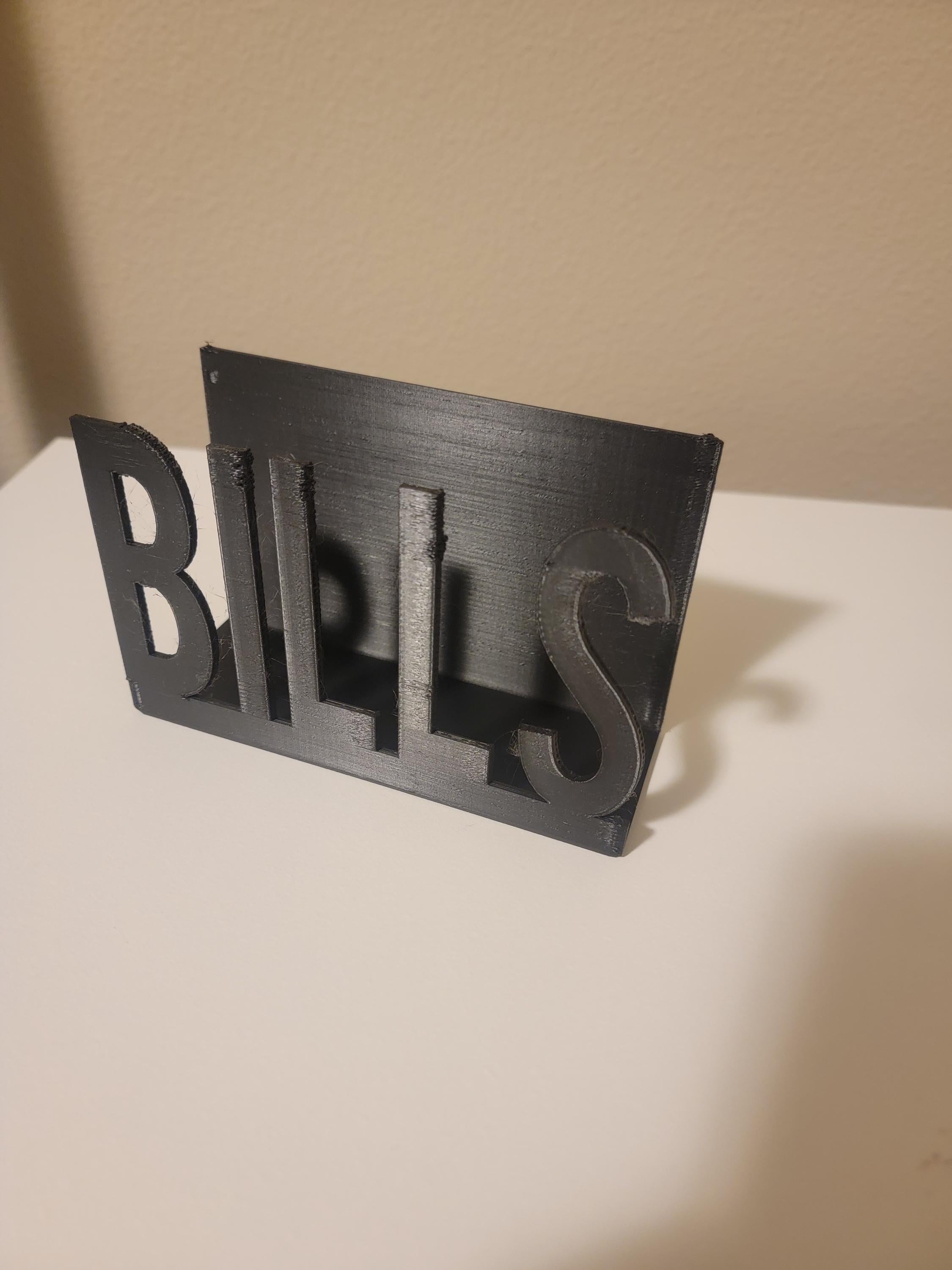 Bill and Envelope Holder | Organizer for Bills and Envelopes