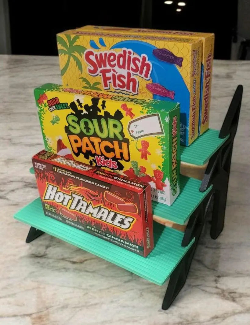 Three-Tier Shelf – Perfume Display, Perfect Display Shelf for Candy Boxes and Small Treasures and Trinkets!