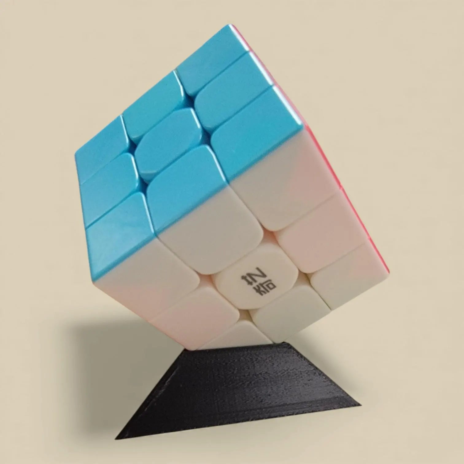 Rubik’s Cube Display Stand – Fits 3x3, 2x2, and More – Various Colors – Puzzle Cube Holder