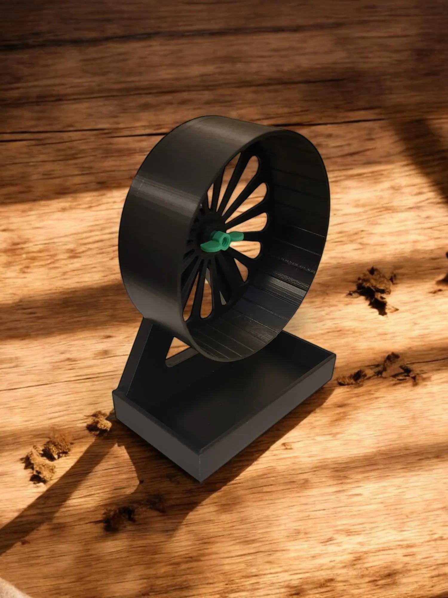 Hamster Wheel - Durable Pet Exercise Toy for Small Animals - Quiet Lightweight Wheel for Hamsters, Gerbils, and Mice