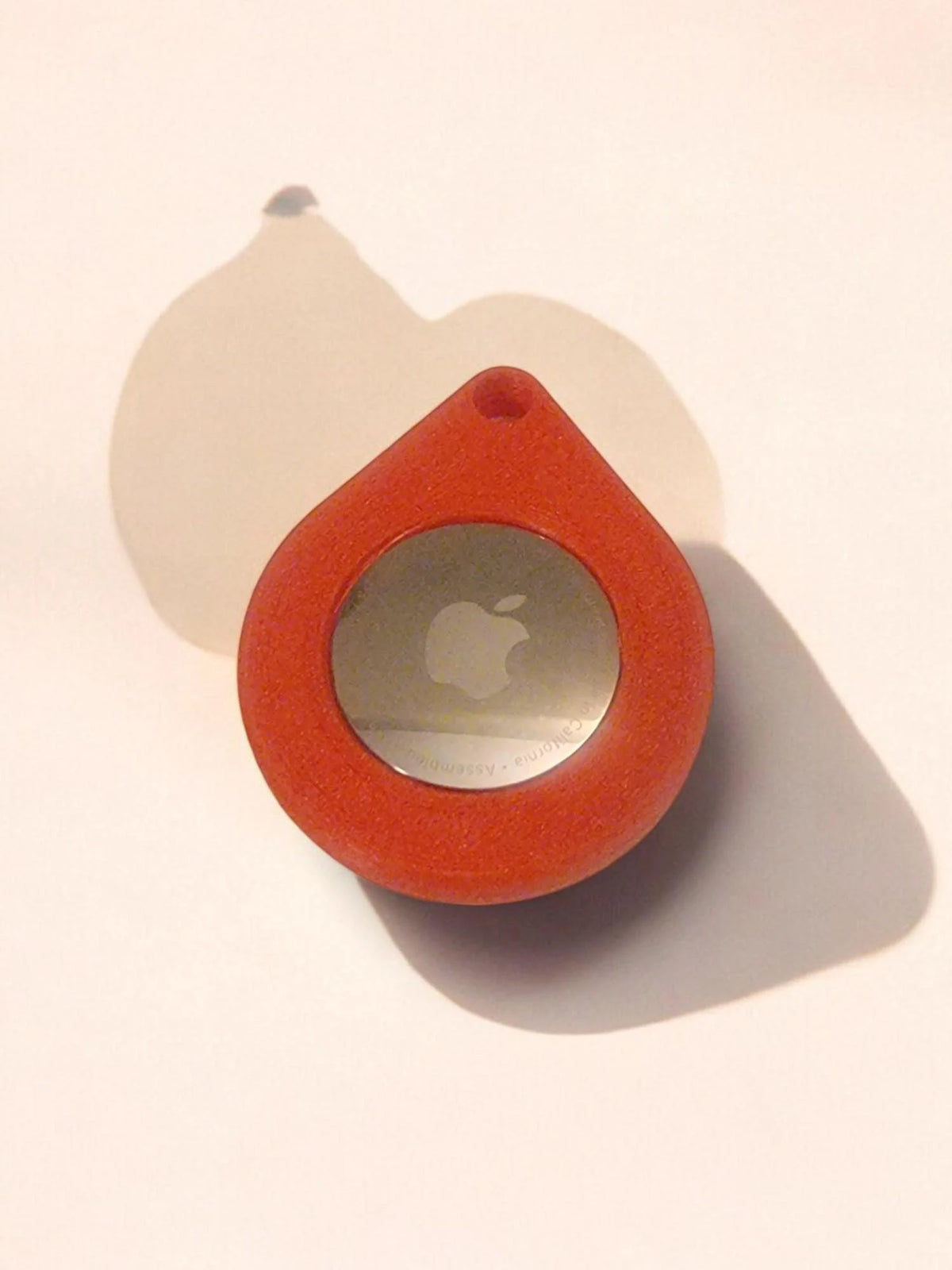 Airtag Holder Keychain - Secure Apple Airtag Case for Keys, Bags, and Accessories