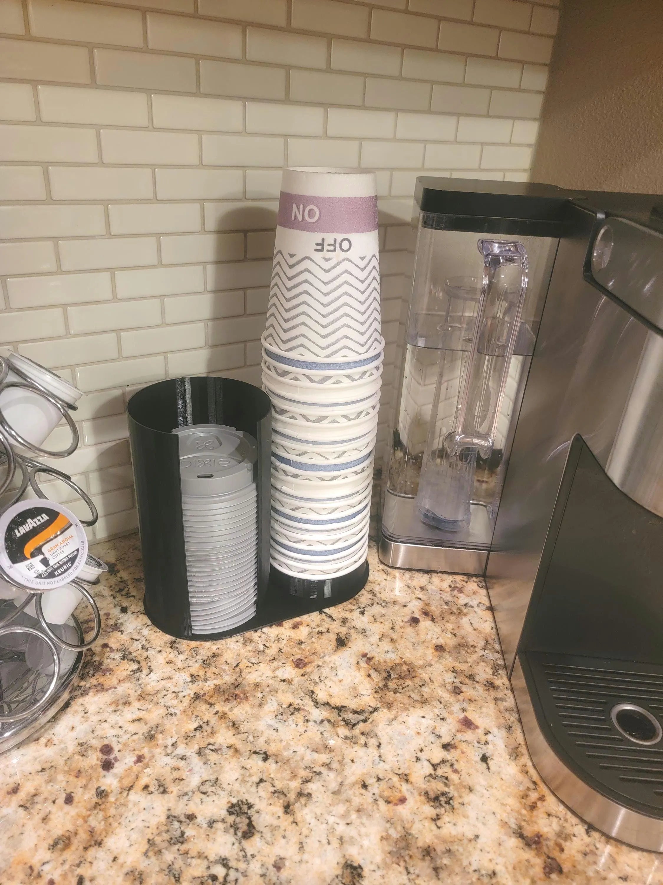 Dixie Cup Organizer - Upgrade Your Coffee Station!
