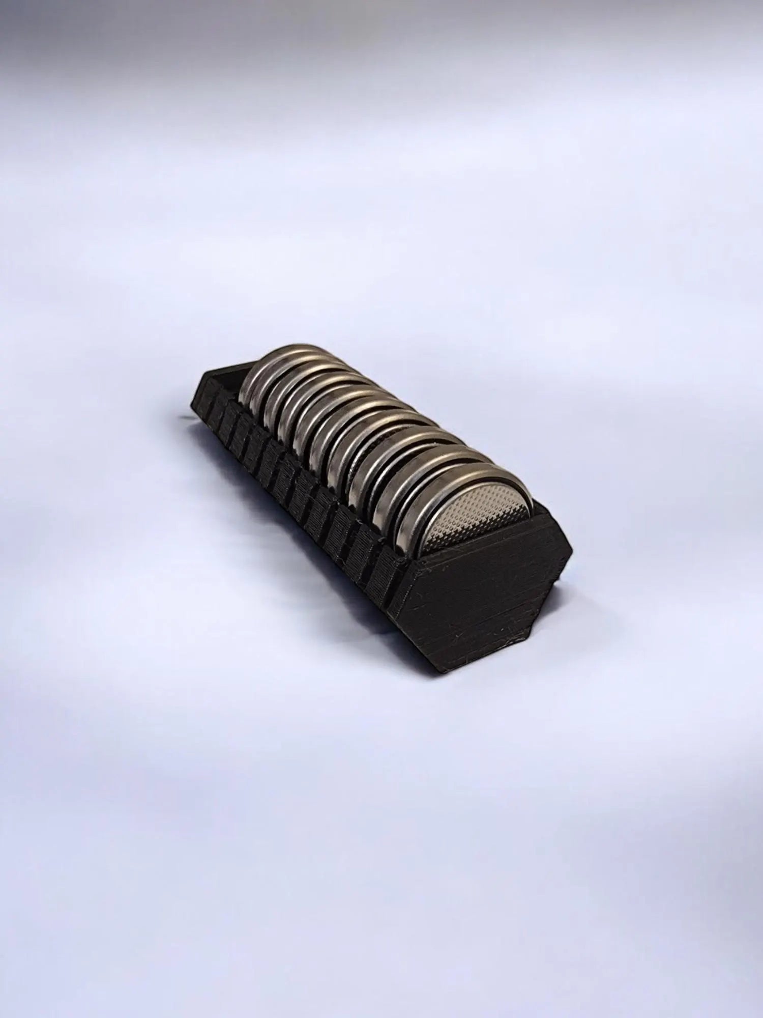 CR1632 Battery Holder for 12 Batteries | Compact Lightweight Battery Organizer for CR1632 Coin Batteries