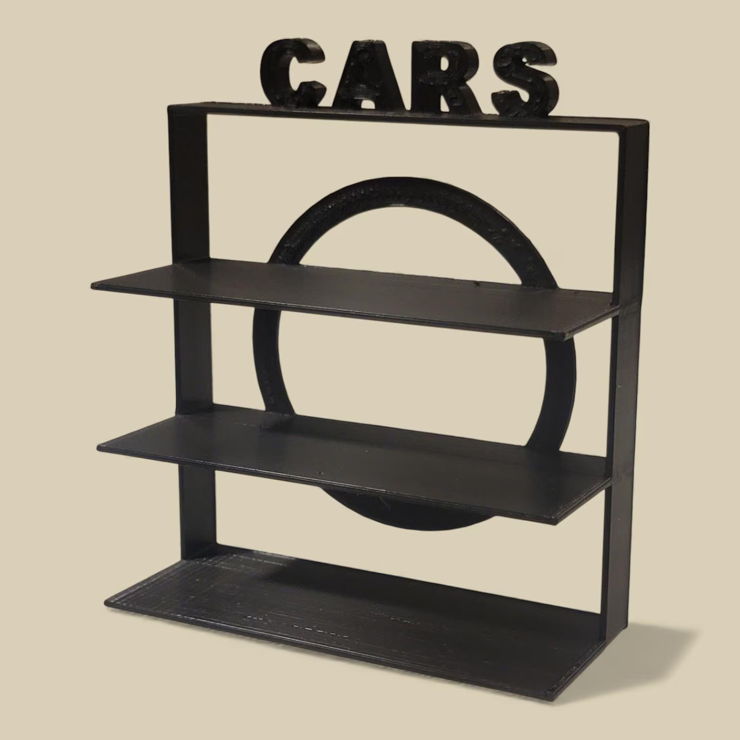 Toy Car Display Stand — 3‑Tier Desk‑Friendly Showcase for Compact Cars