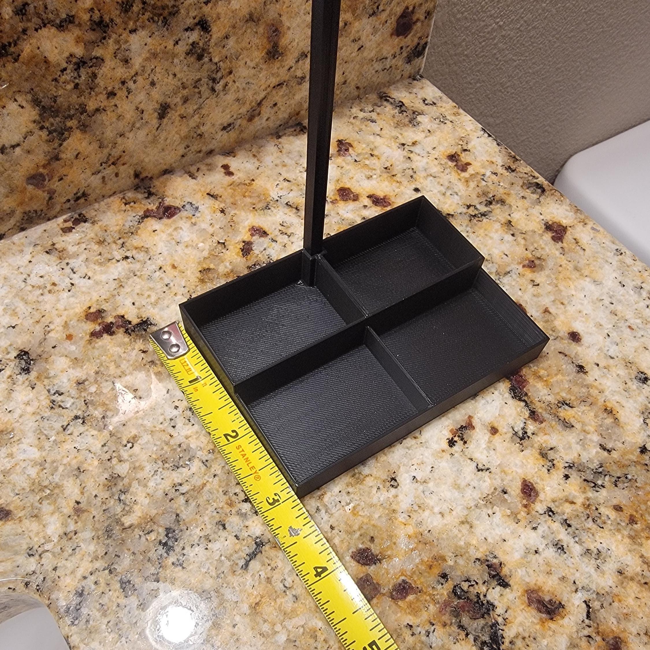 Necklace Stand with Jewelry Storage – Modern & Functional Organizer