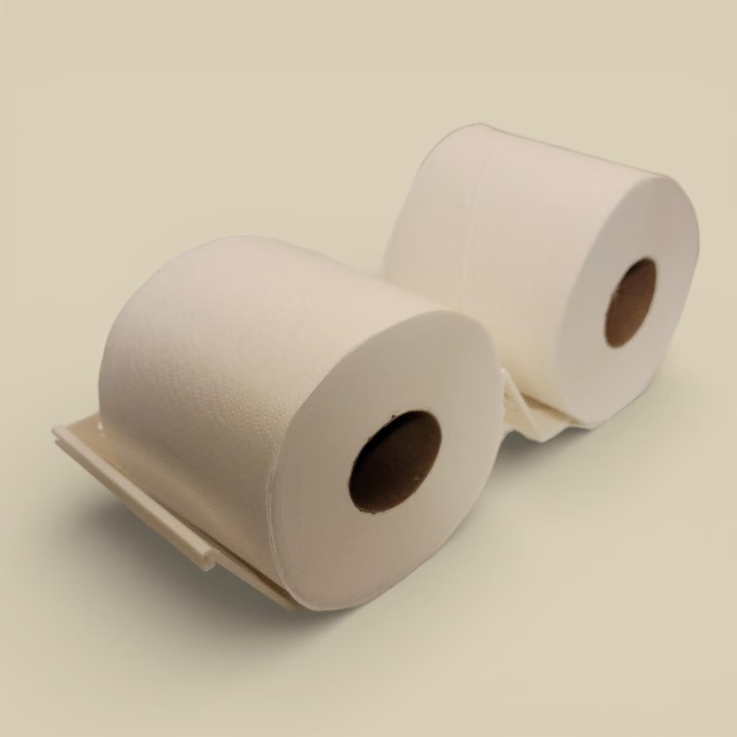 Toilet Paper Wall Mount – Modular Interlocking Roll Holder, Wall-Mounted Bathroom Storage