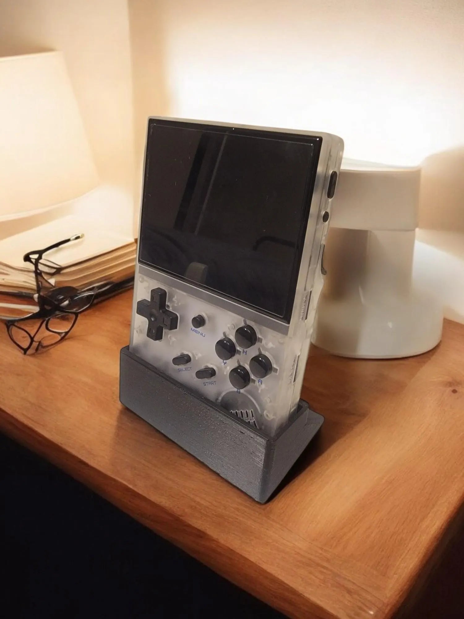Stand for Anbernic RG35XX - Charging Dock Accessory for Anbernic RG35XX Gaming Console - Elevate Your Gaming Console!