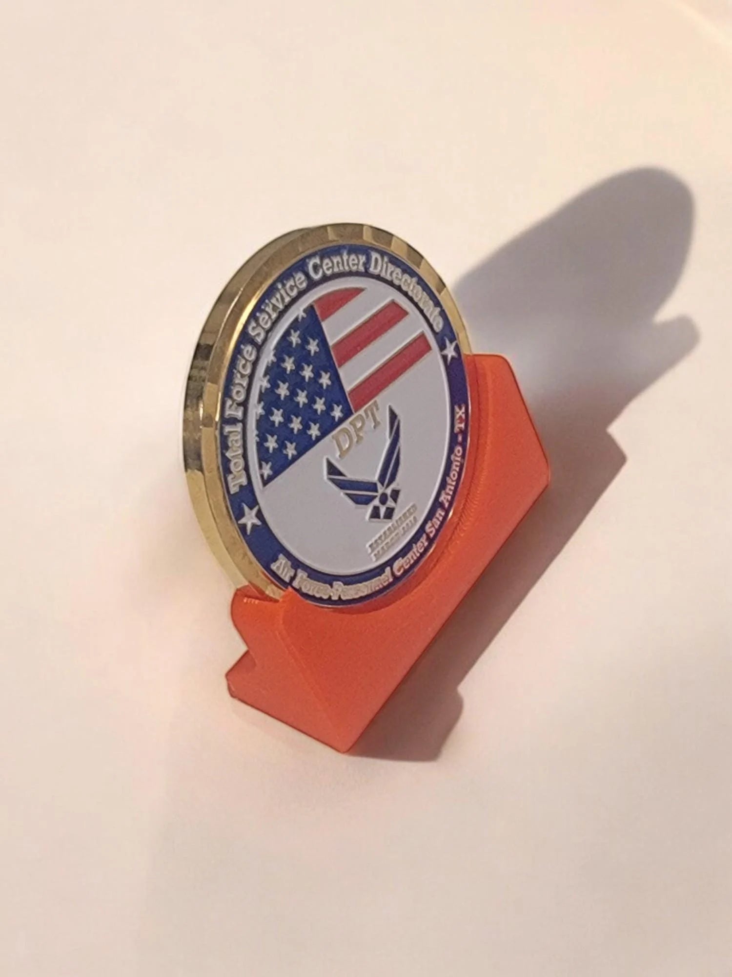 Stand for Challenge Coin – Lightweight Challenge Coin Holder, Display Challenge Coins