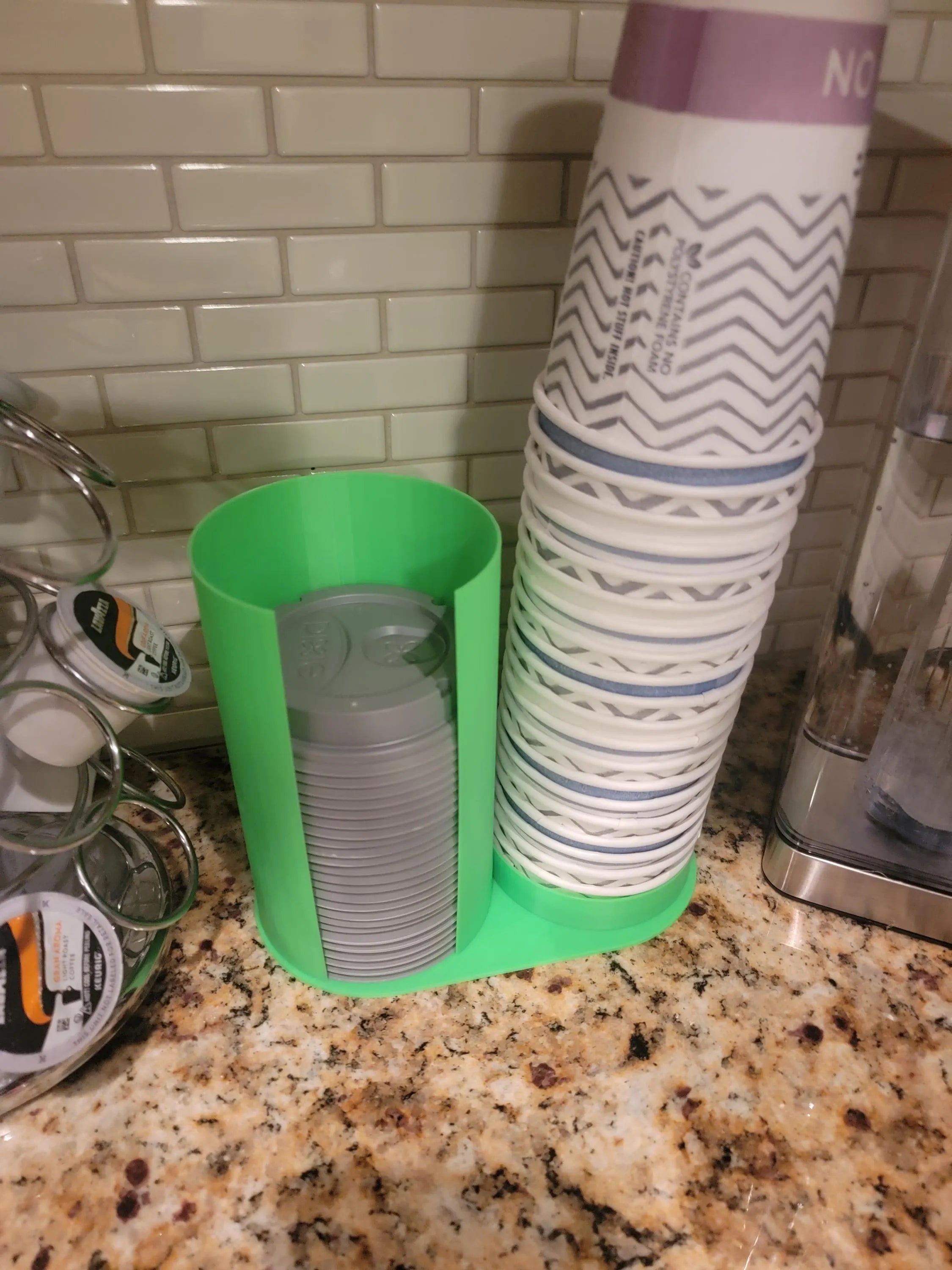 Dixie Cup Organizer - Upgrade Your Coffee Station!