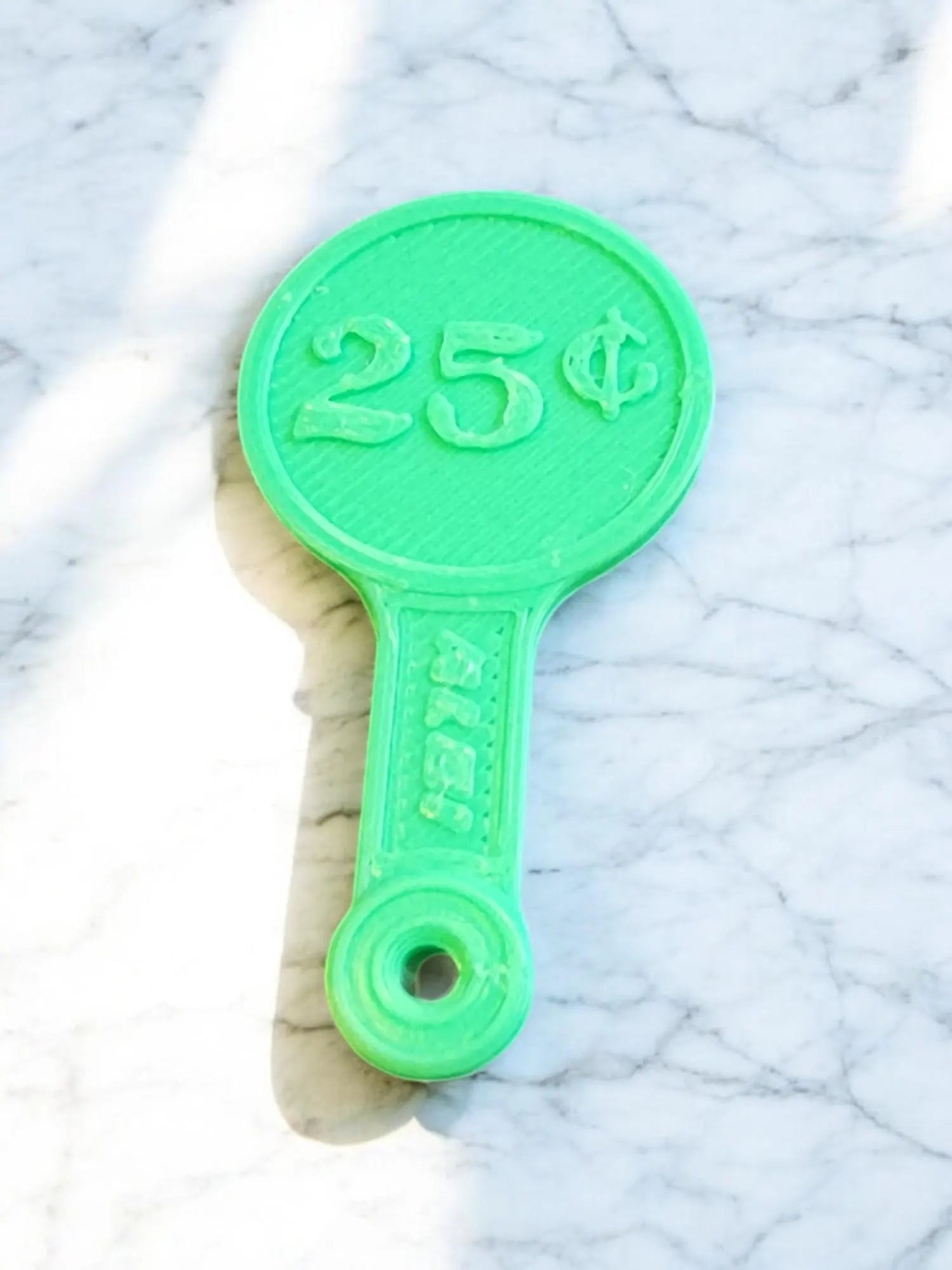 Aldi Shopping Cart Token Keychain