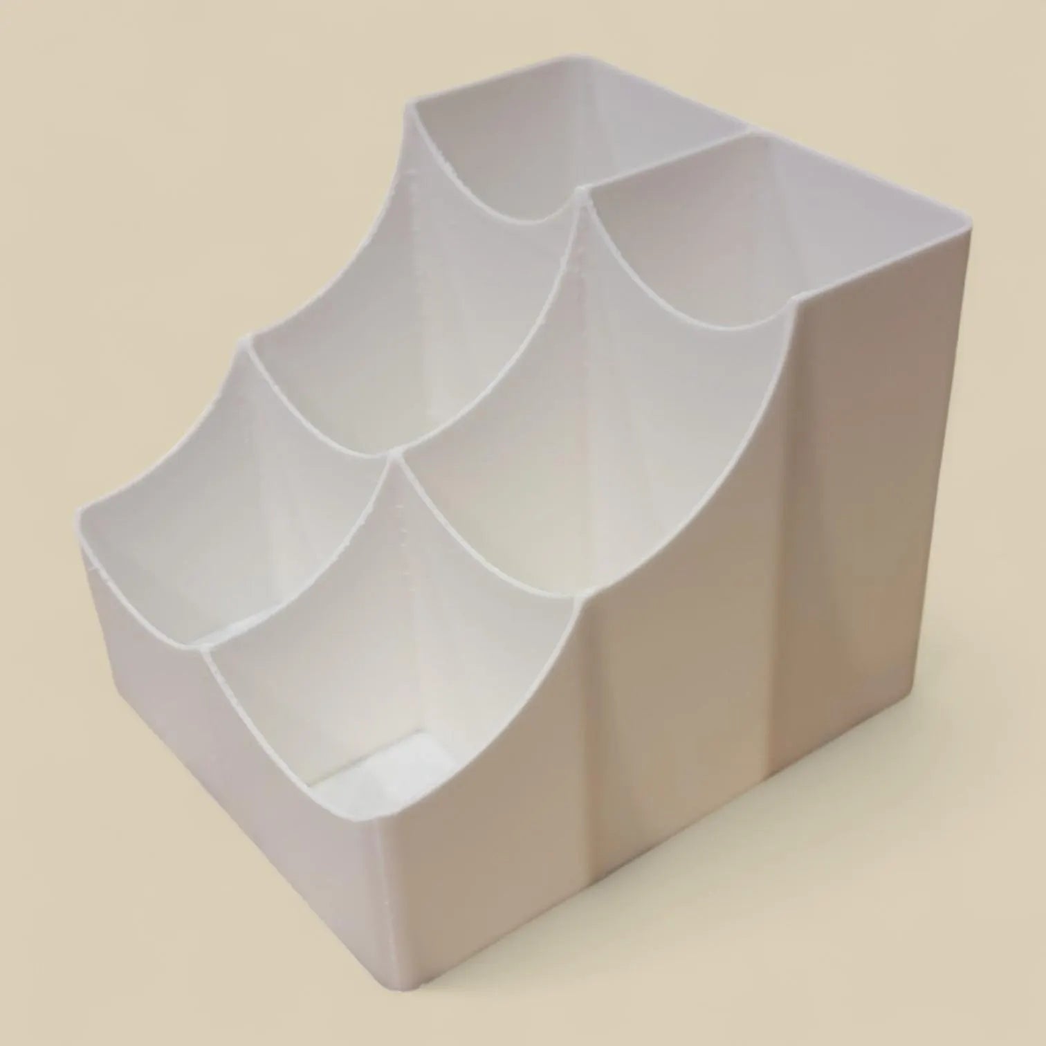 Desk Organizer with 6 Compartments - Stylish Office Supply Holder for Pens, Pencils & Markers