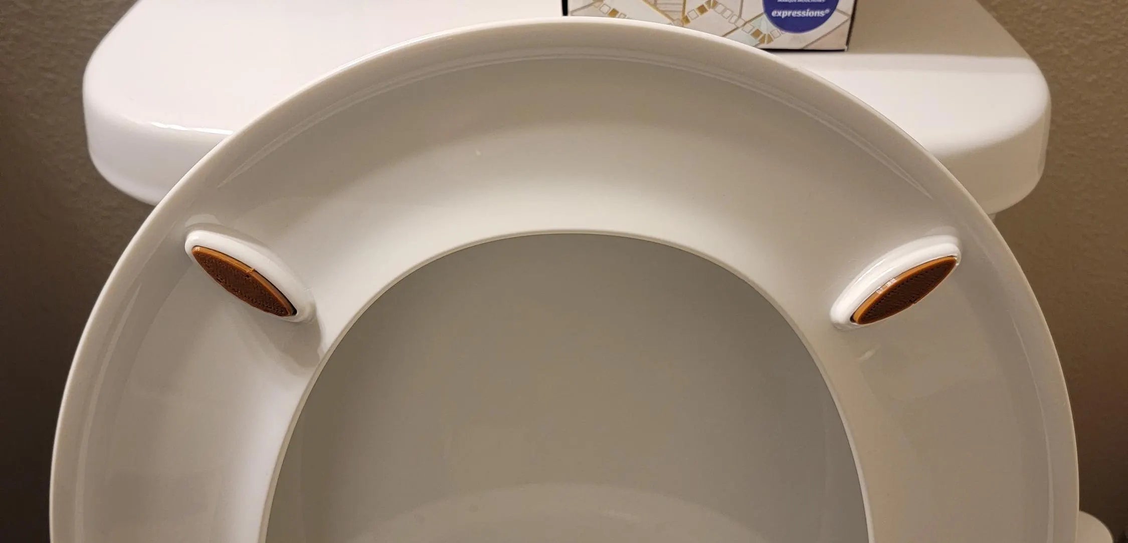 Toilet Seat Bumpers - Set of Two - Perfect Fit Replacement for Kohler 1133070, Choose Your Color!