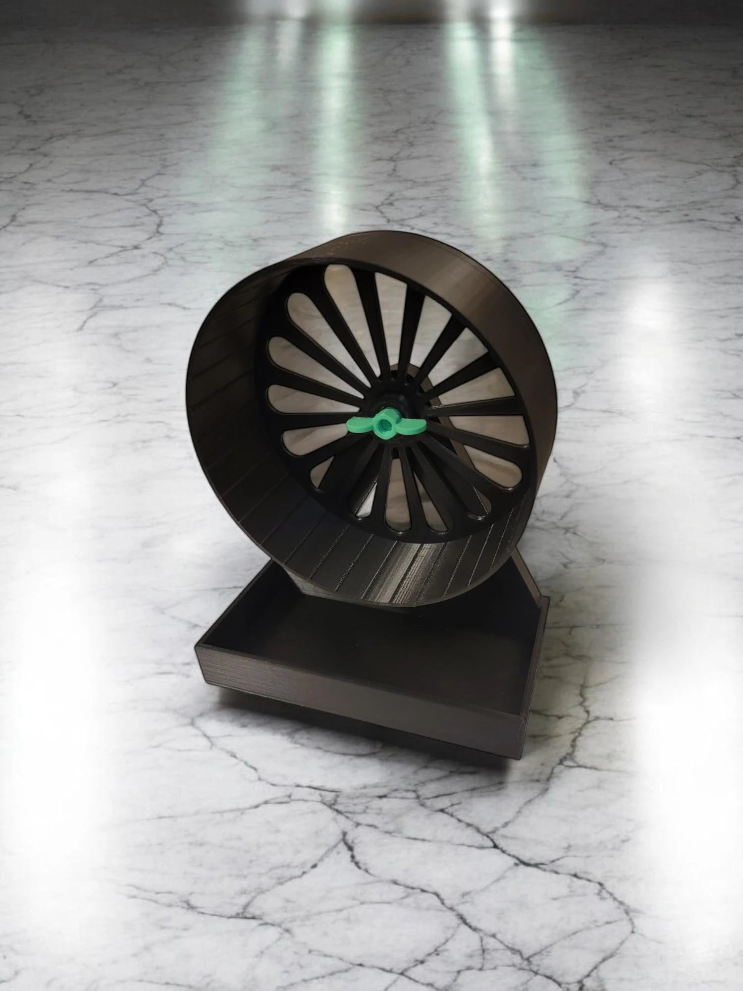 Hamster Wheel - Durable Pet Exercise Toy for Small Animals - Quiet Lightweight Wheel for Hamsters, Gerbils, and Mice