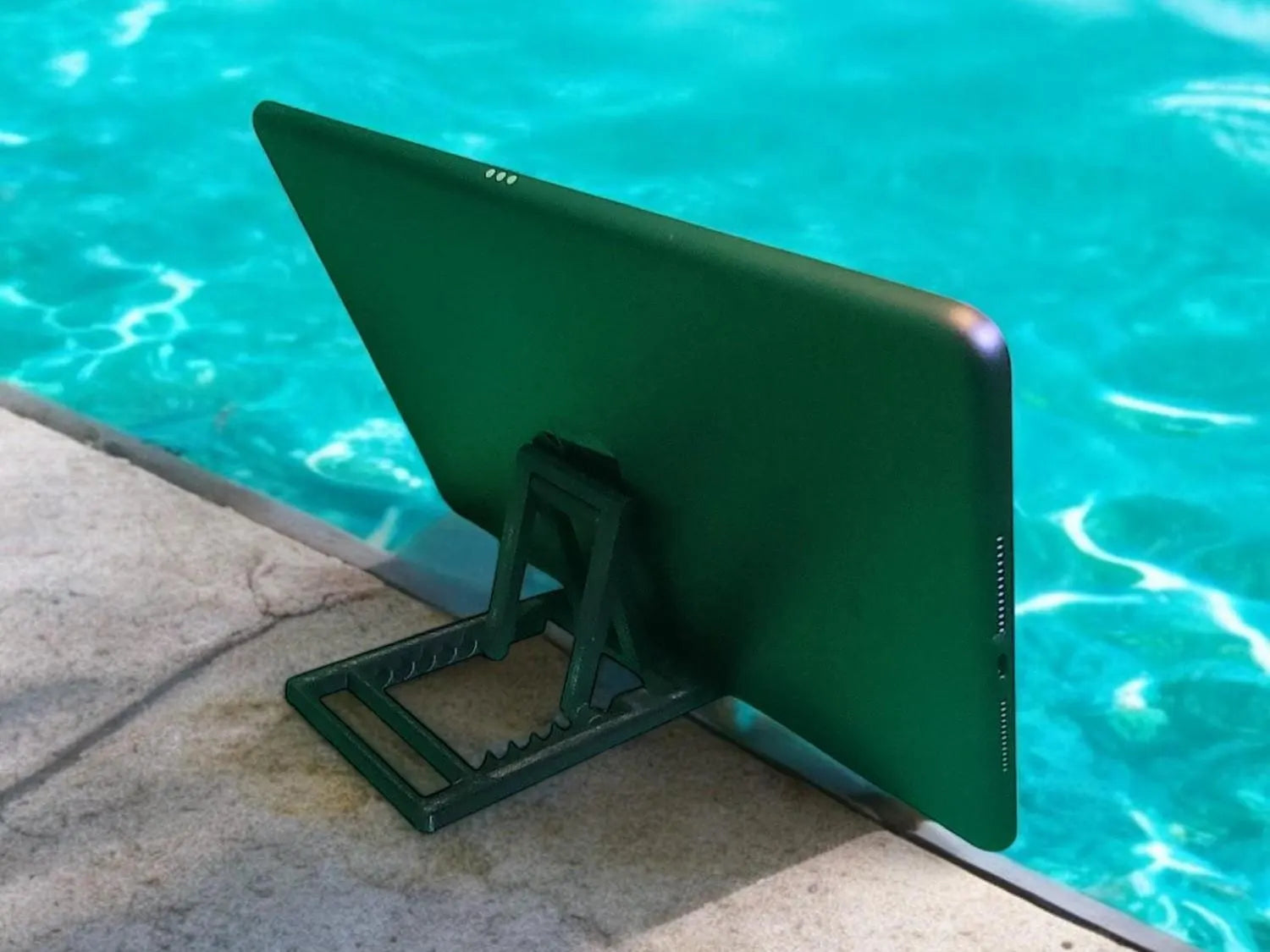 Foldable iPad Stand Accessory for Holding Apple iPad - Best iPad Gift for Travel!