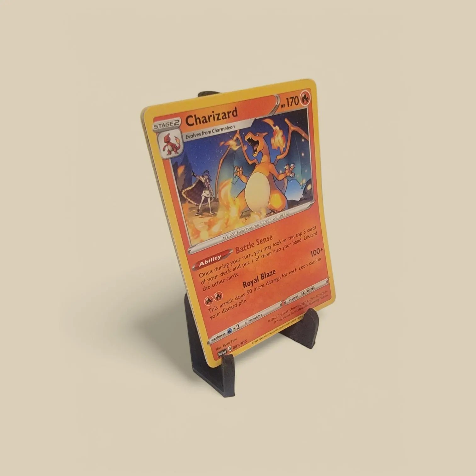 Trading Card Stand – Card Holder for Display, Collectible Card Easel, Pokémon, MTG, Baseball, Football, Basketball