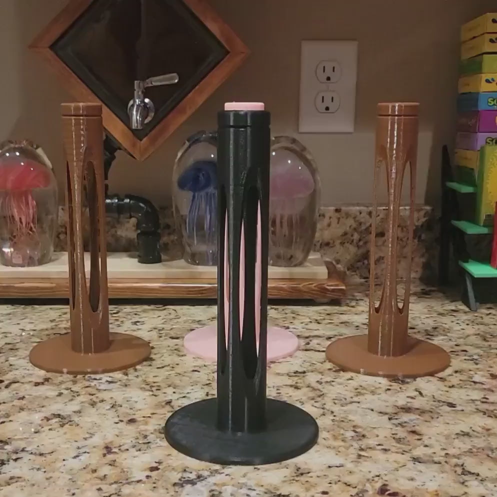 Paper Towel Holder - Functional Art for Your Kitchen!