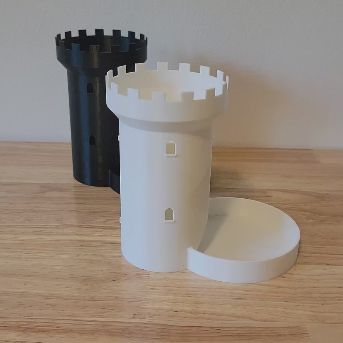 Dice Castle – Medieval Dice Tower for DnD, TTRPG, & Tabletop Games