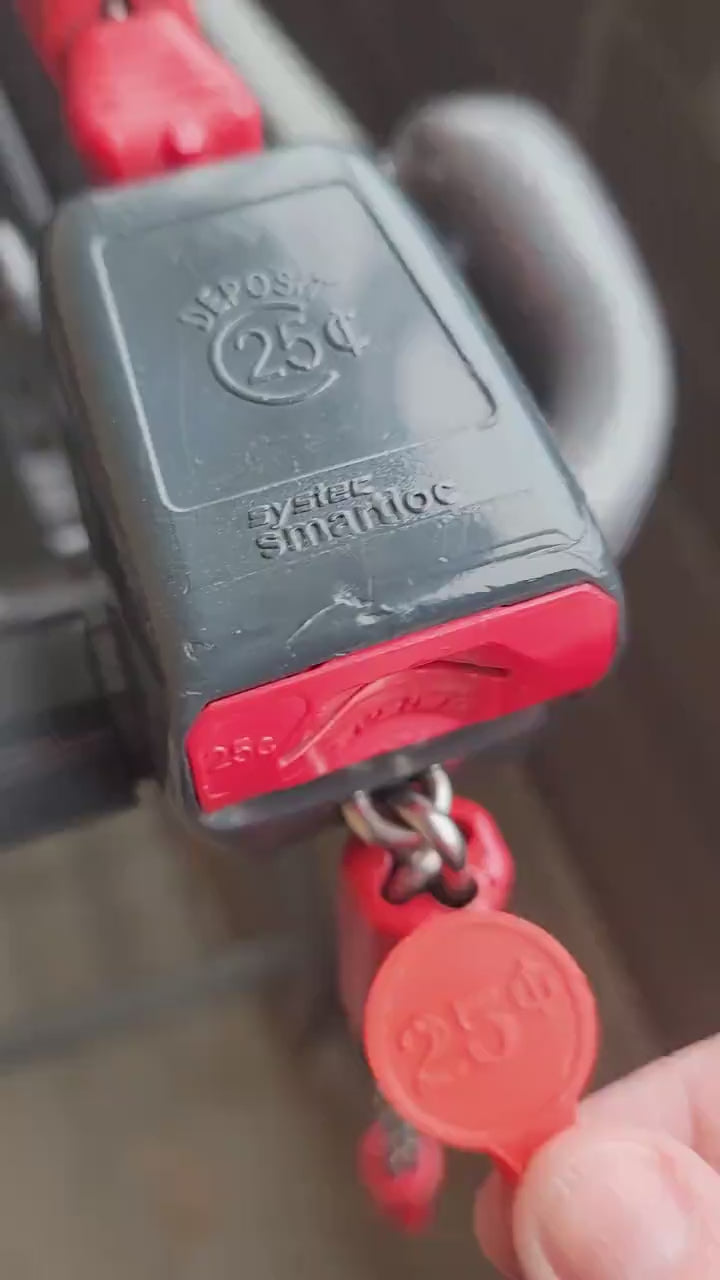 Aldi Shopping Cart Token Keychain