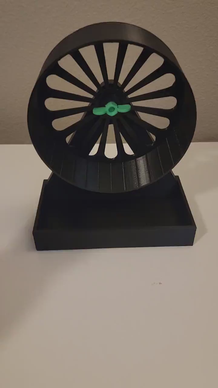 Hamster Wheel - Durable Pet Exercise Toy for Small Animals - Quiet Lightweight Wheel for Hamsters, Gerbils, and Mice