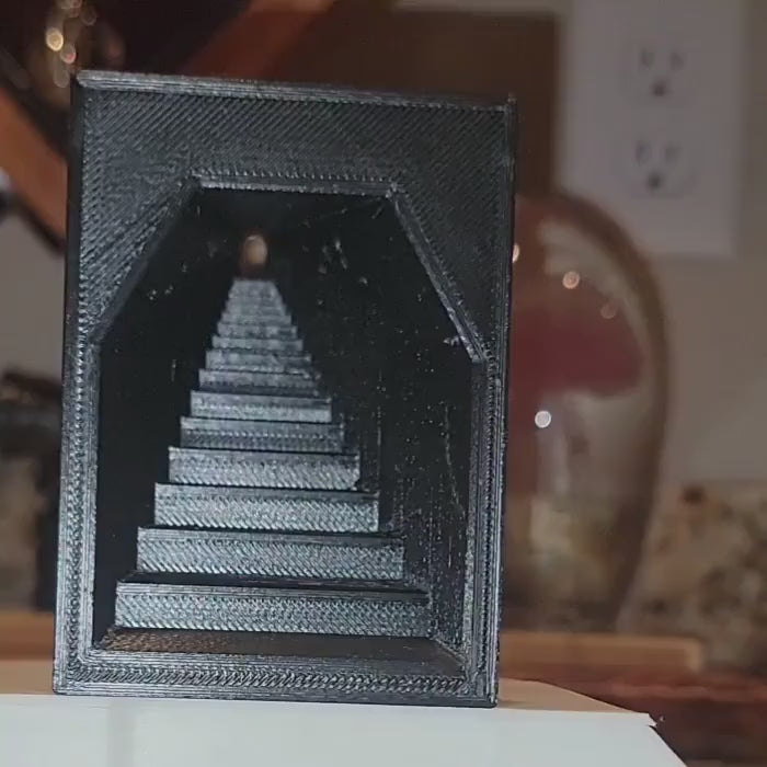 Forced Perspective Staircase – Illusion Piece for Home or Desk Decor